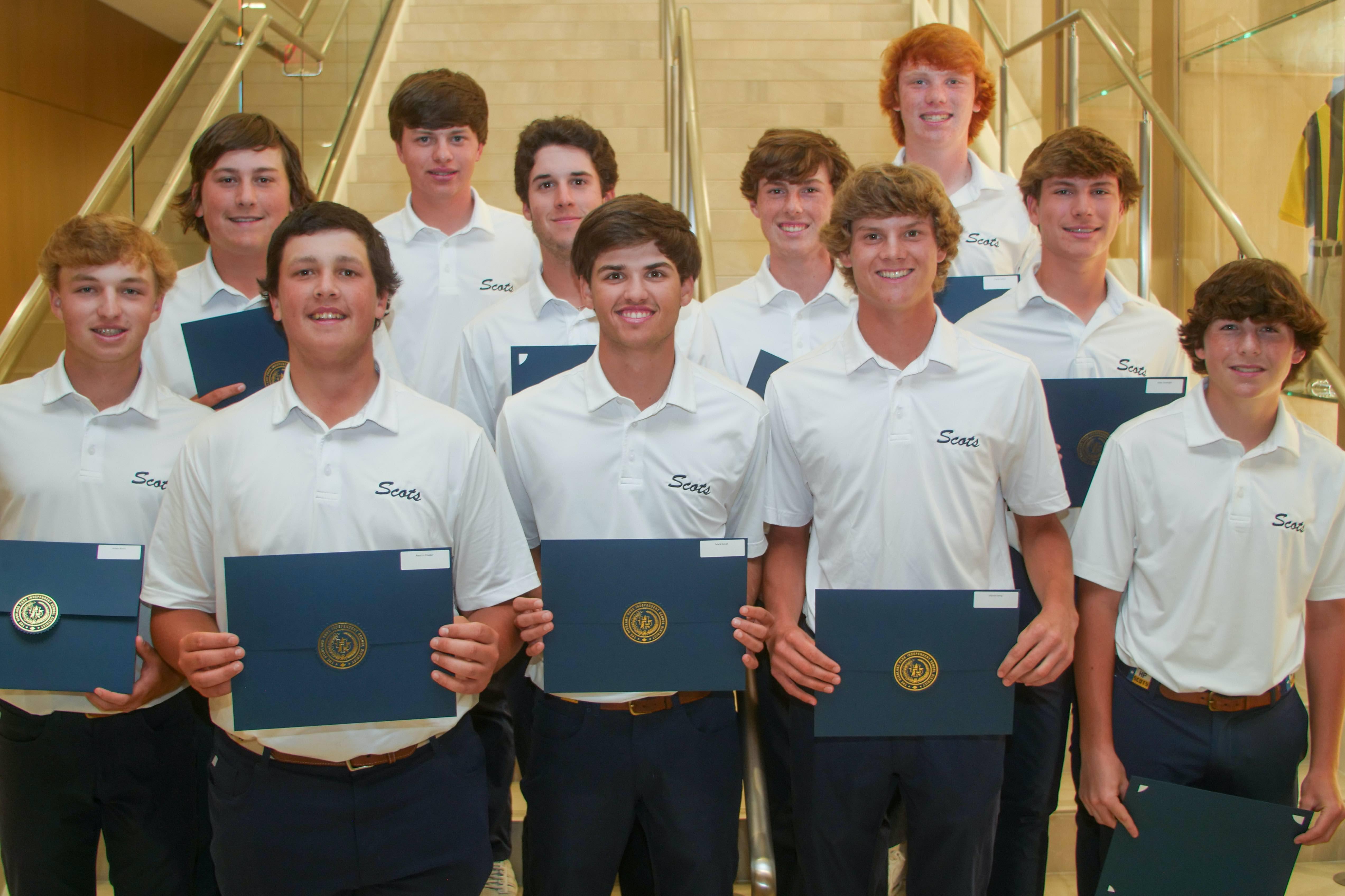 HPHS Boys Golf State Accomplishment Recognized May 2022